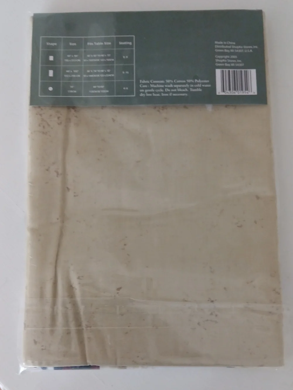 NorthCrest Home WOODLANDS Tablecloth 60x102